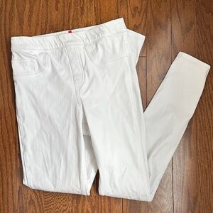 White Spanx Tall Skinny Jeans